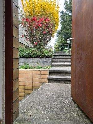 Zugang Garage in den Garten