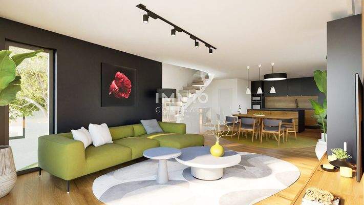 Innenvisualisierung 03 Wohnzimmer