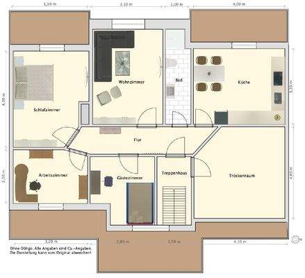 Grundriss Dachgeschoss