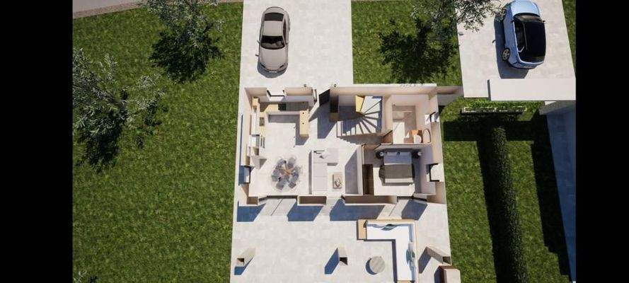 Kreta, Maleme: Villa in mediterraner Anlage mit Olivenhain und Meerblick zu verkaufen