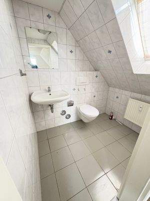 Toilette angrenzend zum Schlafzimmer