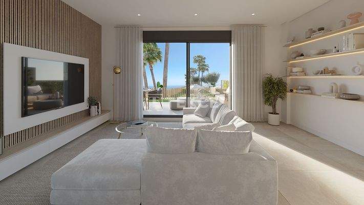 Luxurious Sea View Houses in a Project in Manilva Malaga