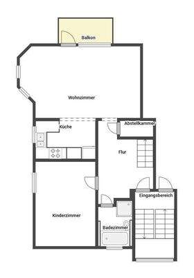 Erdgeschoss Grundriss