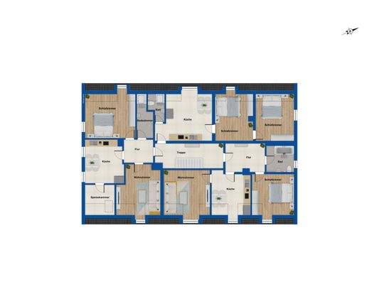 Grundriss Dachgeschoss