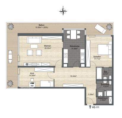 - nicht maßstabsgetreu -