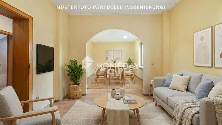 Wohnzimmer 1-Musterfoto (virtuelle Inszenierung)1
