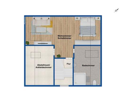 Grundriss Dachgeschoss