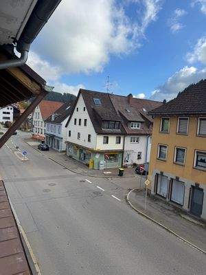 Blick aus dem Fenster