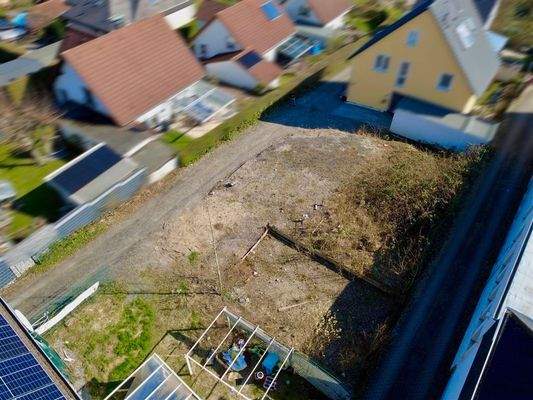 Grundstück – Ansicht von oben