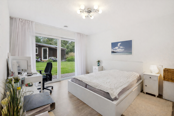 Schlafzimmer - Bepflanzung mit KI visualisiert