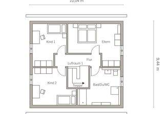 Grundriss Dachgeschoss