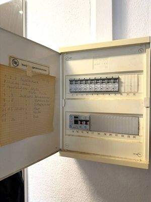 Sicherungskasten Eingang 10b, EG