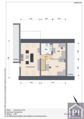 Grundriss Dachgeschoss