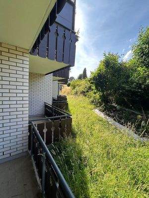 Ausblick Balkon