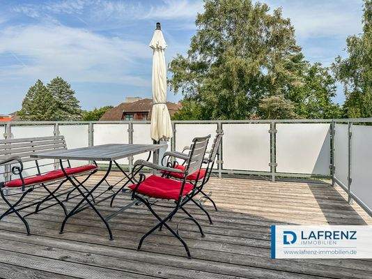 Tolle große Dachterrasse