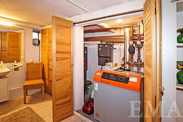 ... mit Heizungsanlage