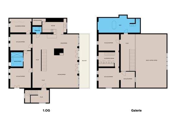 LOFTWOHNUNG AUF ZWEI EBENEN - EIN LEBENSGEFÜHL, DAS GESCHICHTE SCHREIBT