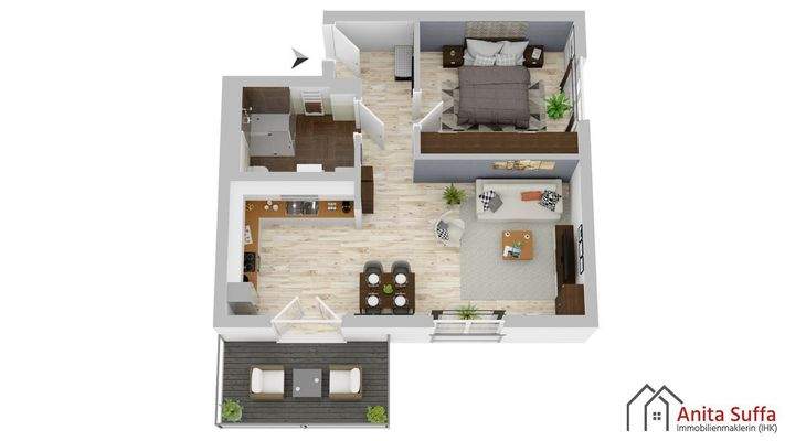 Visualisierung Grundriss