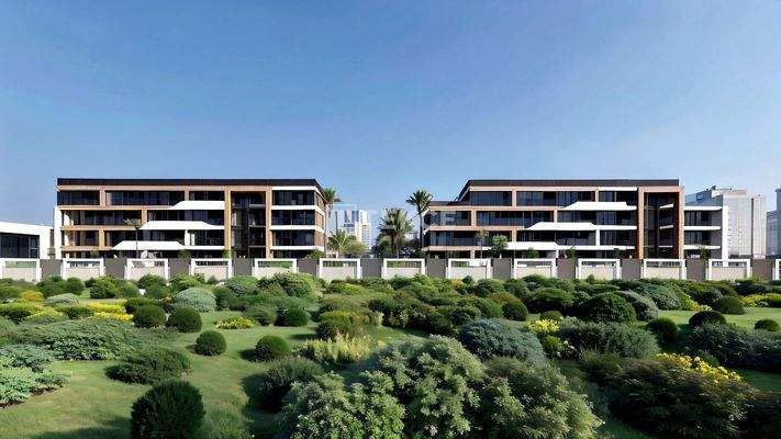 Apartments with Sauna and Pool Near Transportation in Altıntaş