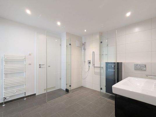 Zweiflüglige Duschkabine