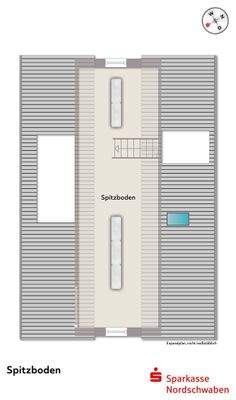 Grundriss Spitzboden