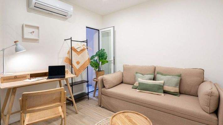 Moderne Wohnung mit Terrasse zur Miete im Zentrum von Palma de Mallorca