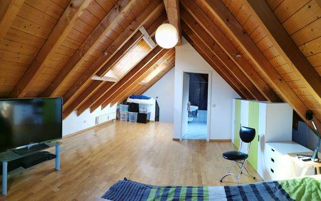 Schlafbereich - Badeingang