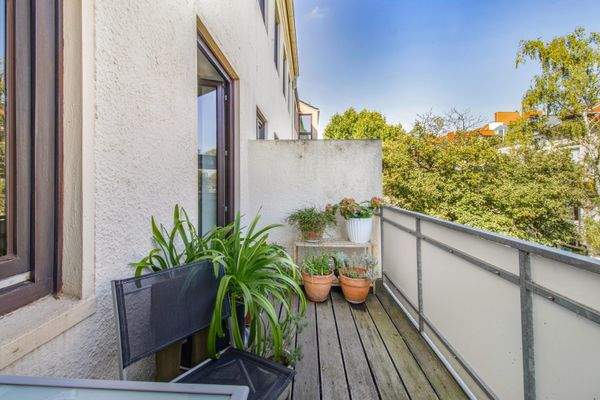 Balkon Wohnung 3 im 2. Obergeschoss