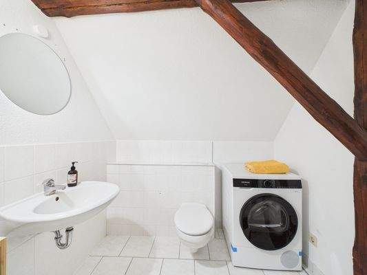 Gäste-WC im Dachgeschoss