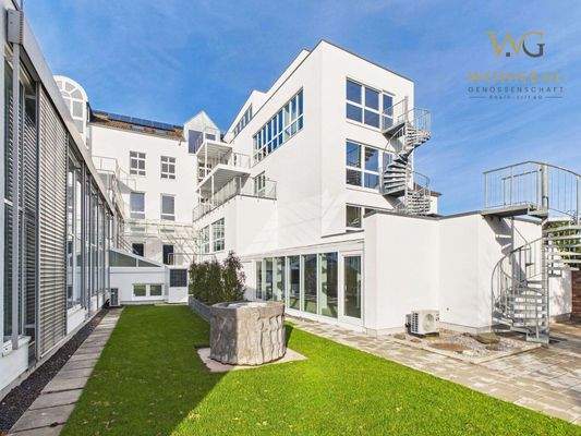 Rückwärtige Ansicht