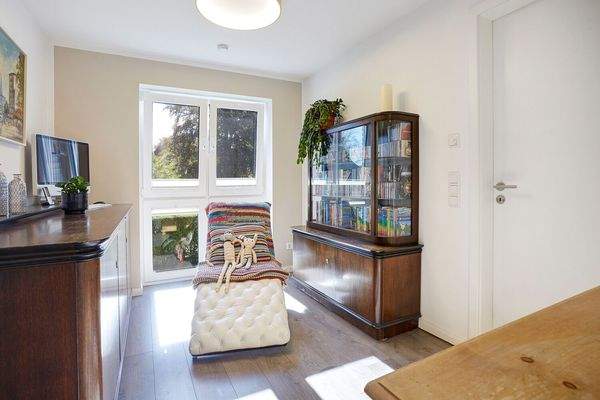 Galerie mit Zugang zum ausgebauten Spitzboden