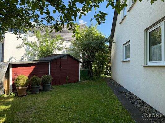 Gartenhaus im Garten