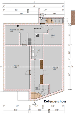 Grundriss UG (projektiert)
