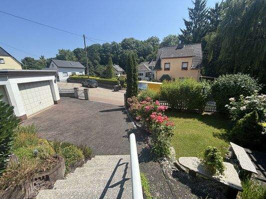 Blick aus der Haustür