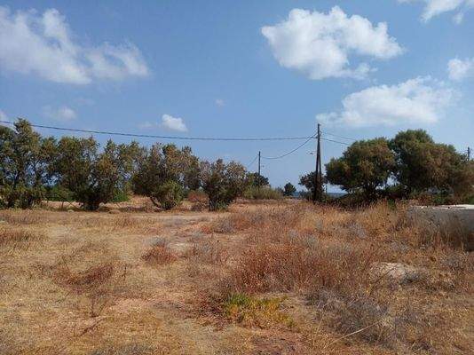 Ein wirklich erstaunliches Grundstück am Meer in Stavros, Chania