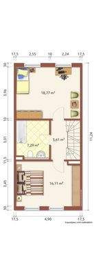 Einrichtungsvorschlag Obergeschoss