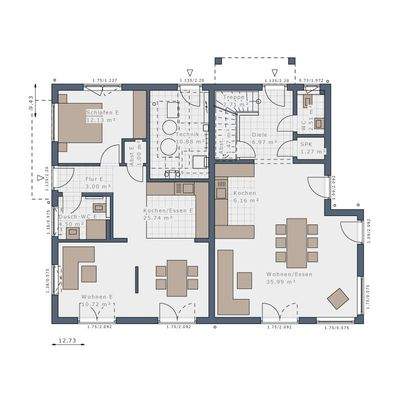 Grundriss Erdgeschoss