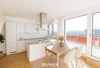 Küchen mit Zugang zur Terrasse, Virtuelles Staging