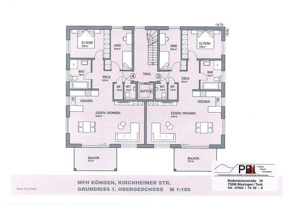 Grundriss Dachgeschoss