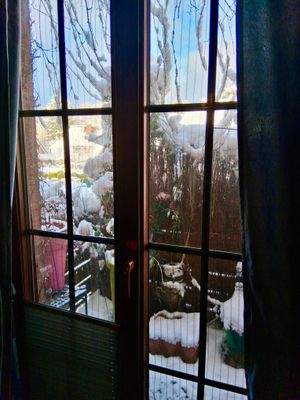 Ausblick kleiner Balkon