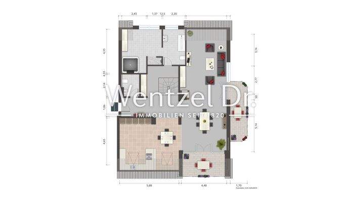 Grundriss Dachgeschoss