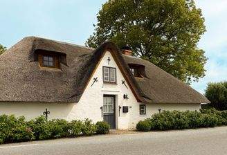 Hausansicht von der Wasserkooger Straße