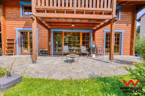 Sonnige Südwestterrasse