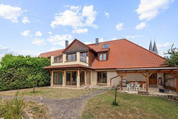 Gartenansicht Wohnhaus