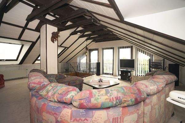 wohnlich ausgebautes Dachgeschoss