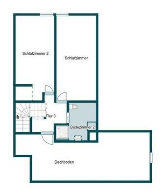 Grundriss Skizze 2.OG