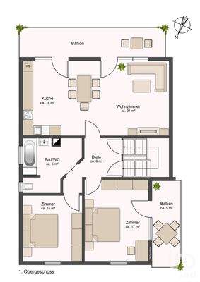 1. Obergeschoss