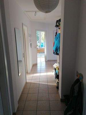 Flur mit Treppe zum Speicher