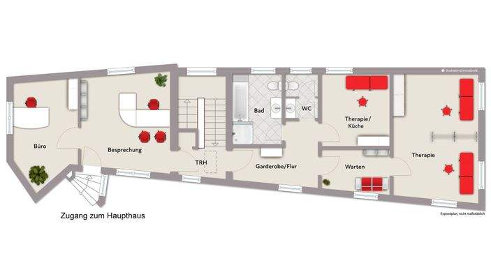 Obergeschoss Nebengebäude