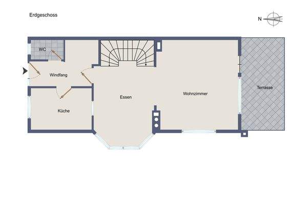 Grundriss-Illustration EG